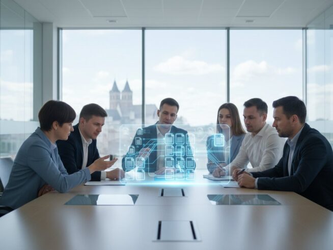 Dokumentų valdymo sistema DMS Visas gidas verslo efektyvumui 2026 m - Hero Image - Čia prasideda tikroji IT pagalba