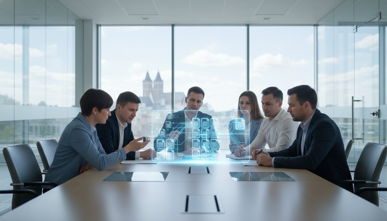 Dokumentų valdymo sistema DMS Visas gidas verslo efektyvumui 2026 m - Hero Image - Čia prasideda tikroji IT pagalba